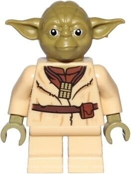 Фото LEGO Star Wars Yoda - Olive Green Belt Pattern (sw0906)