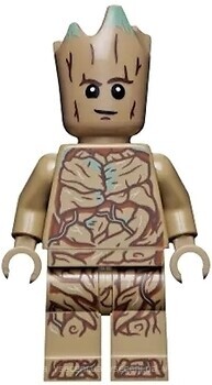 Фото LEGO Super Heroes Teen Groot - Dark Tan (sh743)