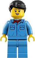 Фото LEGO City Train Worker - Female, Shirt with Red Bandana (trn253)