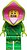 Фото LEGO Minifigures Plant Monster (col215)