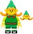 Фото LEGO Minifigures Holiday Elf (col402)