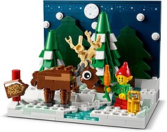 Фото LEGO Передний двор Санты (40484)