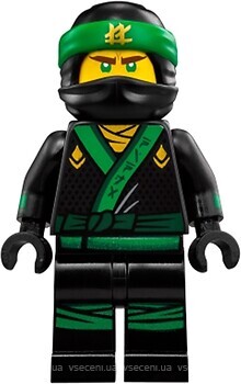Фото LEGO Ninjago Lloyd - Black and Green Robe (njo312)