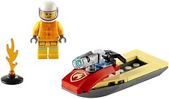 Фото LEGO City Пожарно-спасательный водный скутер (30368)