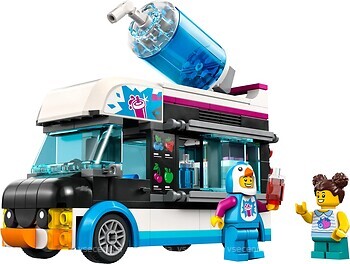 Фото LEGO City Коктейльный фургон пингвина (60384)