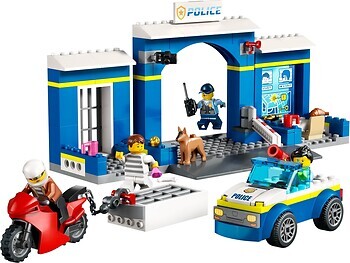 Фото LEGO City Погоня в полицейском участке (60370)