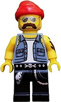 Фото LEGO Minifigures Motorcycle Mechanic (col160)