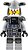 Фото LEGO Ninjago Hammer Head - Dark Red Beard (njo366)