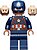 Фото LEGO Super Heroes Captain America - Reddish Brown Hands (sh736)