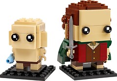 Фото LEGO BrickHeadz Фродо и Голлум (40630)