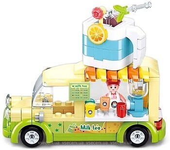 Фото Sluban Girl's Dream Milk Tea Truck (M38-B0993C)