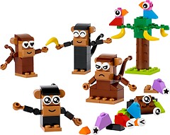 Фото LEGO Classic Креативное веселье с обезьянами (11031)