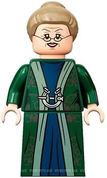 Фото LEGO Harry Potter Professor Minerva McGonagall - Dark Green Robe, Dark Tan Hair (hp293)