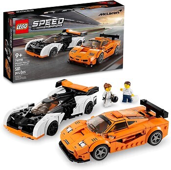 Фото LEGO Speed Champions McLaren Solus GT & McLaren F1 LM (76918)