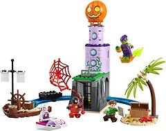 Фото LEGO Marvel Команда Паука на маяке Зеленого Гоблина (10790)