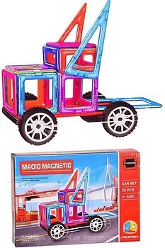 Фото Magic Magnetic Car Set (JH8882)