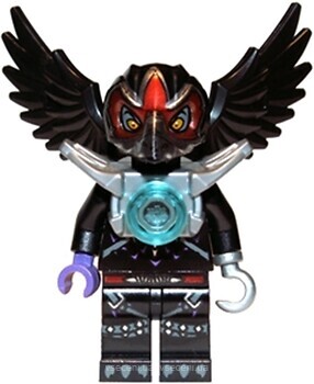 Фото LEGO Legends of Chima Razar - Flat Silver Armor (loc001)