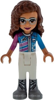 Фото LEGO Friends Olivia - Dark Azure Racing Jacket (frnd269)