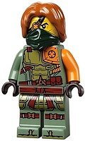 Фото LEGO Ninjago Ronin - Dark Green Bandana (njo657)