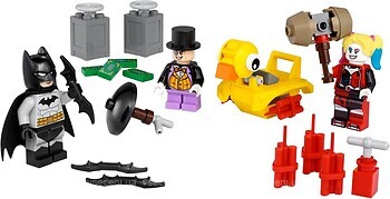 Фото LEGO Super Heroes DC Бэтмен против Пингвина и Харли Квинн (40453)
