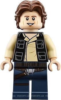 Фото LEGO Star Wars Han Solo - Wavy Hair (sw0771)