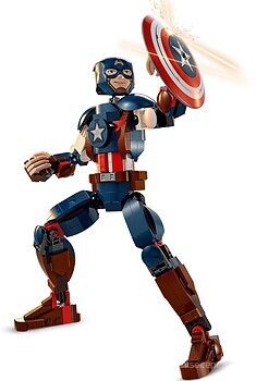 Фото LEGO Marvel Фигурка Капитана Америки (76258)