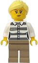 Фото LEGO City Jail Prisoner 50382 - Female, Bright Light Yellow Ponytail (cty1368)