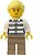 Фото LEGO City Jail Prisoner 50382 - Female, Bright Light Yellow Ponytail (cty1368)