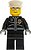 Фото LEGO City Policeman - Leather Jacket with Gold Badge, White Hat (cty0039)