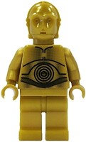 Фото LEGO Star Wars C-3PO - Pearl Gold with Pearl Gold Hands (sw0161a)