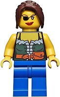 Фото LEGO Pirates Pirate - Female, Blue Legs (pi101)