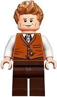 Фото LEGO Harry Potter Newt Scamander - Dark Orange Vest (hp165)