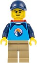 Фото LEGO City Go-To Gary - Dirt Bike Rider, Red Backpack (cty1530)