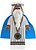 Фото LEGO Movie Vitruvius - Medallion, Black Eyes with Pupils (tlm071)