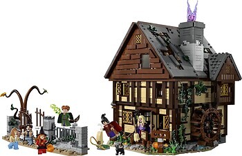 Фото LEGO Ideas Фокус-покус Disney: Котедж сестер Сандерсон (21341)