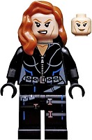 Фото LEGO Super Heroes Black Widow - Black Jumpsuit, Printed Legs (sh035)
