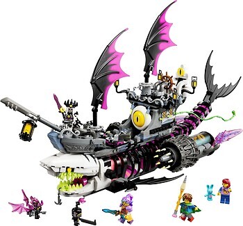 Фото LEGO Dreamzzz Кошмарный корабль-акула (71469)
