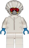 Фото LEGO City Drone Engineer - White Safety Jumpsuit, Red Goggles (cty1029)