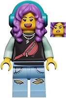 Фото LEGO Hidden Side Parker L. Jackson - Open Mouth Smile / Disgusted (hs046)