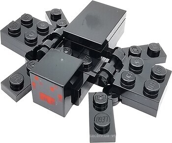Фото LEGO Minecraft Spider, Slim Abdomen - Brick Built (minespider04)