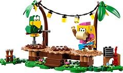 Фото LEGO Super Mario Дополнительный набор Импровизация Дикси Конг в джунглях (71421)