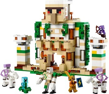Фото LEGO Minecraft Крепость железного голема (21250)