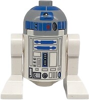 Фото LEGO Star Wars R2-D2 - Light Bluish Gray Head (sw0217)