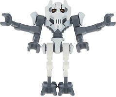 Фото LEGO Star Wars General Grievous - Bent Legs, White Armor (sw0515)