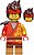 Фото LEGO Ninjago Kai - Core, Hair, Shoulder Pad (njo739)