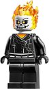 Фото LEGO Super Heroes Ghost Rider (Johnny Blaze) - White Head, Belt with Spikes (sh861)