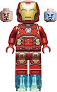 Фото LEGO Super Heroes Iron Man - Silver Hexagon, Round Bricks (sh649)