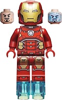 Фото LEGO Super Heroes Iron Man - Silver Hexagon, Round Bricks (sh649)