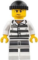 Фото LEGO City Jail Prisoner 86753 - White Striped Legs, Sweat Drops (cty0775)