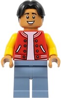 Фото LEGO Super Heroes Ned Leeds - Red and Yellow Letter Jacket, Sand Blue Legs (sh893)